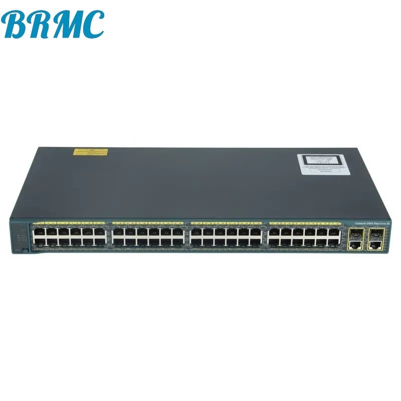 Used WS-C2960-48PST 2960 Series 48 Ports 10/100 PoE +2 x SFP Managed Switch  WS-C2960-48PST-L/S