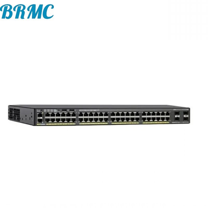 WS-C2960X-48FPS-L 2960-X 48 Ports GigE PoE 740W 4x1G SFP LAN Enterprise Ethernet Switch WS-C2960X-48FPS-L