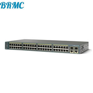 Used WS-C2960-48PST 2960 Series 48 Ports 10/100 PoE +2 x SFP Managed Switch  WS-C2960-48PST-L/S