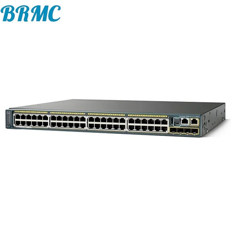 WS-C2960X-48FPS-L 2960-X 48 Ports GigE PoE 740W 4x1G SFP LAN Enterprise Ethernet Switch WS-C2960X-48FPS-L