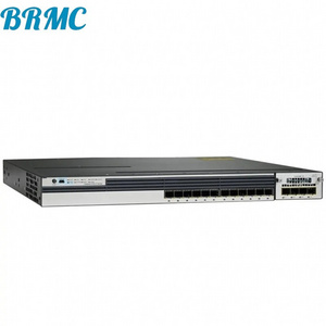 WS-C3750X-12S-S used 3750X 12 port GE SFP IP basic switching network switch WS-C3750X-12S-S