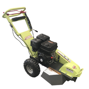 15HP Petrol Stump Grinder 33cm Capacity E-Start Walk Behind Tree Root Removal Grinder Cutter Garden Machine