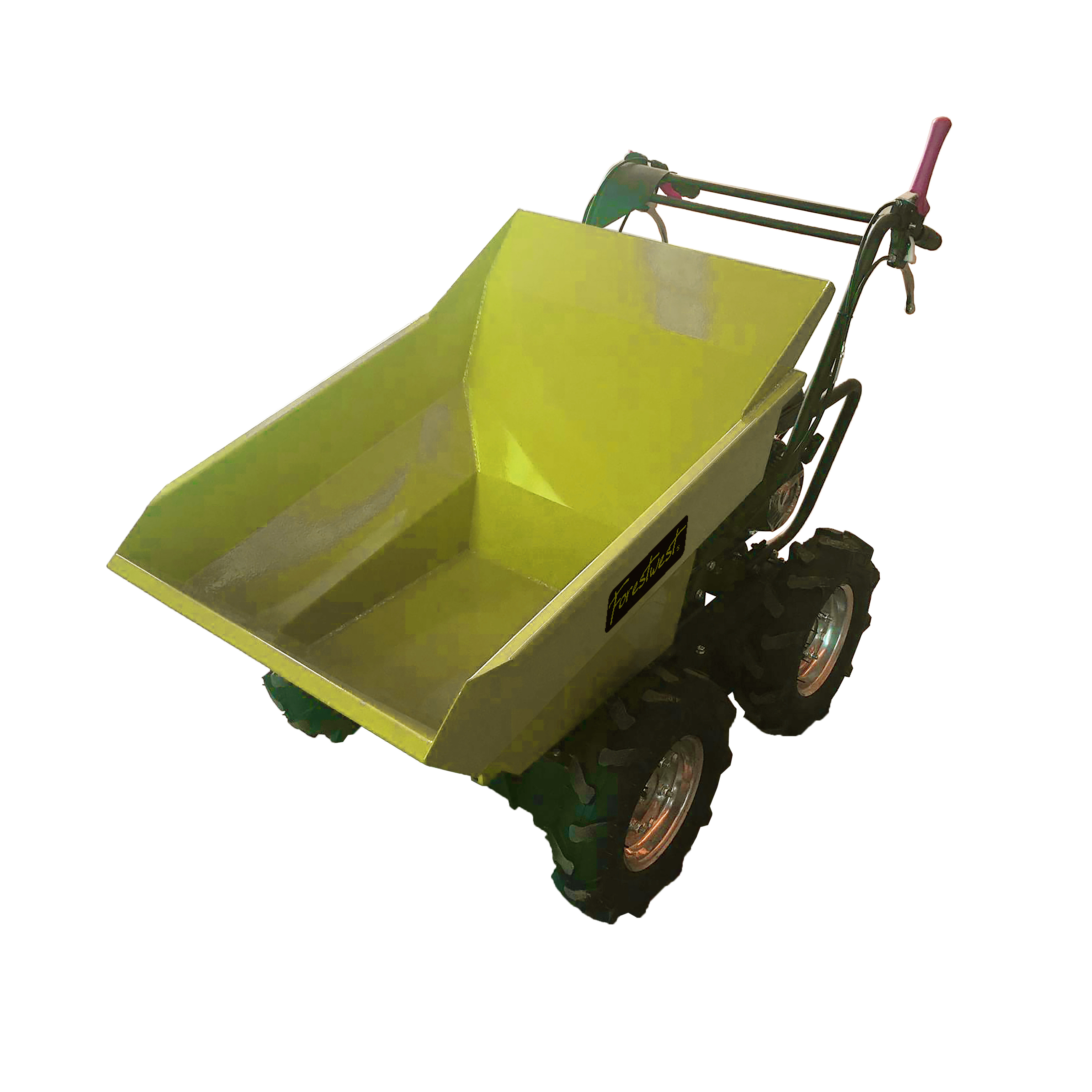 6.5hp Gas Powered 300kg Mini Dumper Motorized Wheelbarrow Manual Unloading