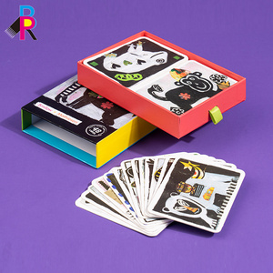 Kids Playing Cards Custom Oem Packaging Game Children Card With Box Flash Memory Card