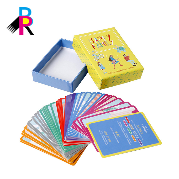 Hot Sales Art Paper Full Color Playing Cards Cute Custom Tarot Cards Printing With Rigid Box Packaging