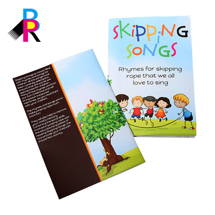 Custom Full Color Printing Services Cheap Softcover Paperback Perfect Bound English Children Story Book