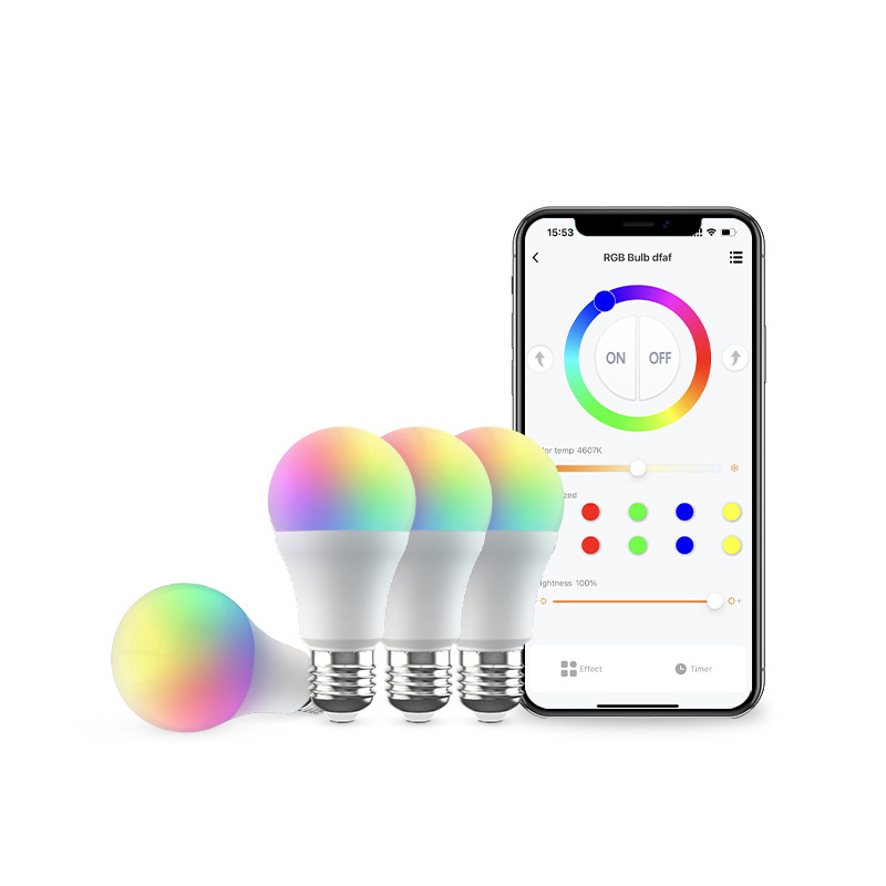 BroadLink E26 E27 Smart RGB CCT Bulb 9W Voice Contral 110-240V Led Light Bluetooth Bulb Smart Lighting Bulbs