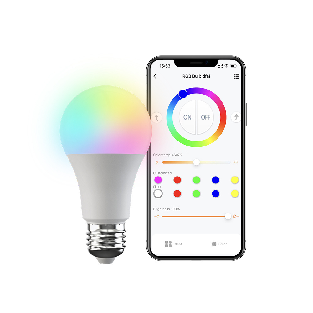 BroadLink E26 E27 Smart RGB CCT Bulb 9W Voice Contral 110-240V Led Light Bluetooth Bulb Smart Lighting Bulbs