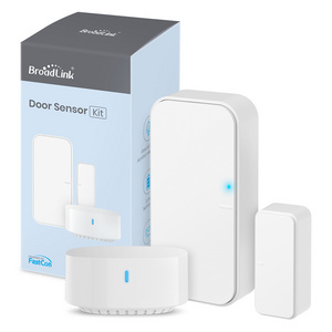 BroadLink WiFi Window Sensor Support Alexa, Google Assistant Voice Notification Door Open Closed Smart Sensor Detector