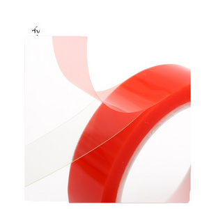 Waterproof Heat Resistant Strong Adhesion Transparent Double Sided Polyester Tape For Wig Tape