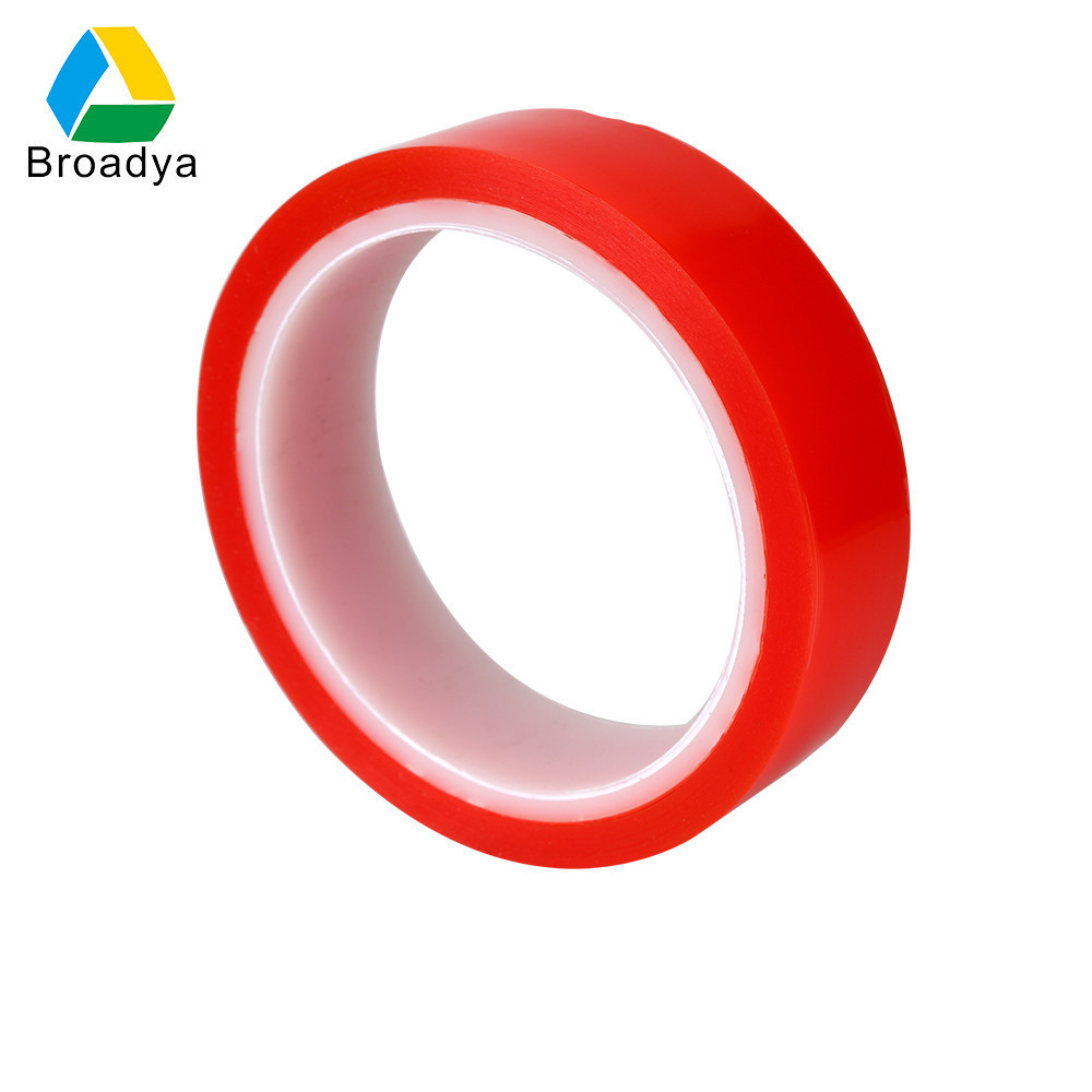 Waterproof Heat Resistant Strong Adhesion Transparent Double Sided Polyester Tape For Wig Tape