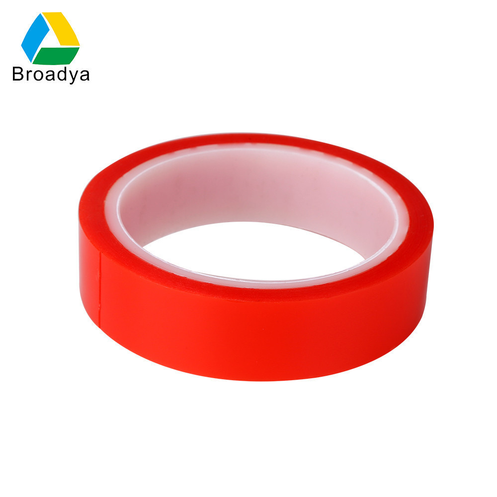 Waterproof Heat Resistant Strong Adhesion Transparent Double Sided Polyester Tape For Wig Tape