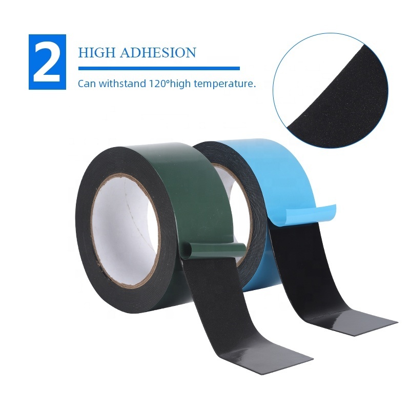 heatproof Waterproof Double Sided PE Foam Tape High Adhesive double sided tape