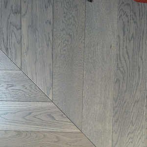 Customized Engineered Hand Scraped Hardwood Flooring 3 Layers Engineered Wood Flooring