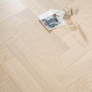 Real European Oak Hand scrape Engineered Hardwood Flooring