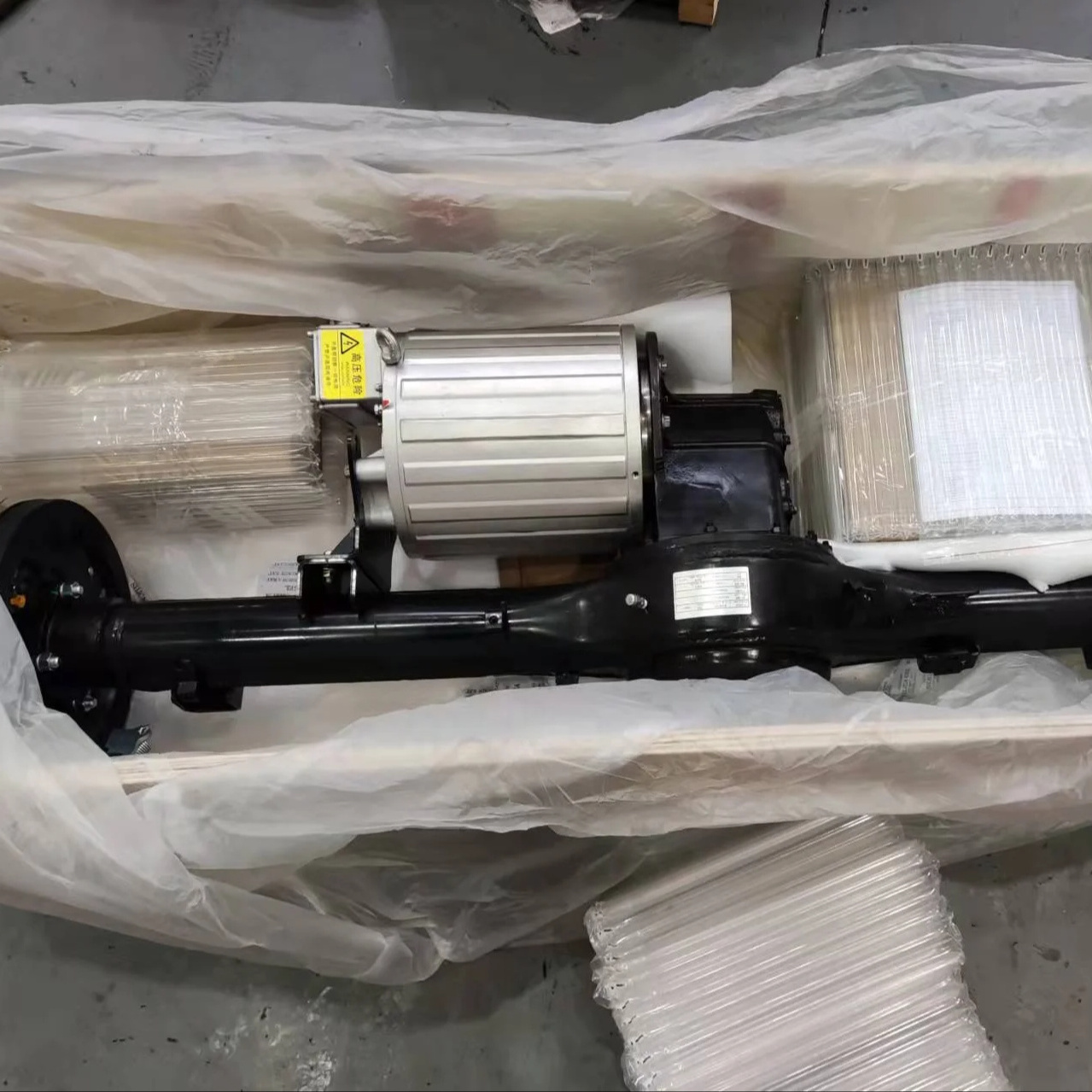 Brogen 30kw 60kw Electric Rear Axle EV PMSM Motor Powertrain for Electric Car 1T 2.5T Light Truck