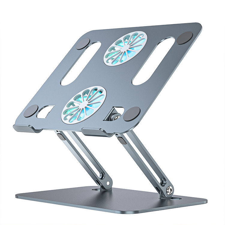 2023 notebook cooler 360 degree rotating laptop stand with mobile stand