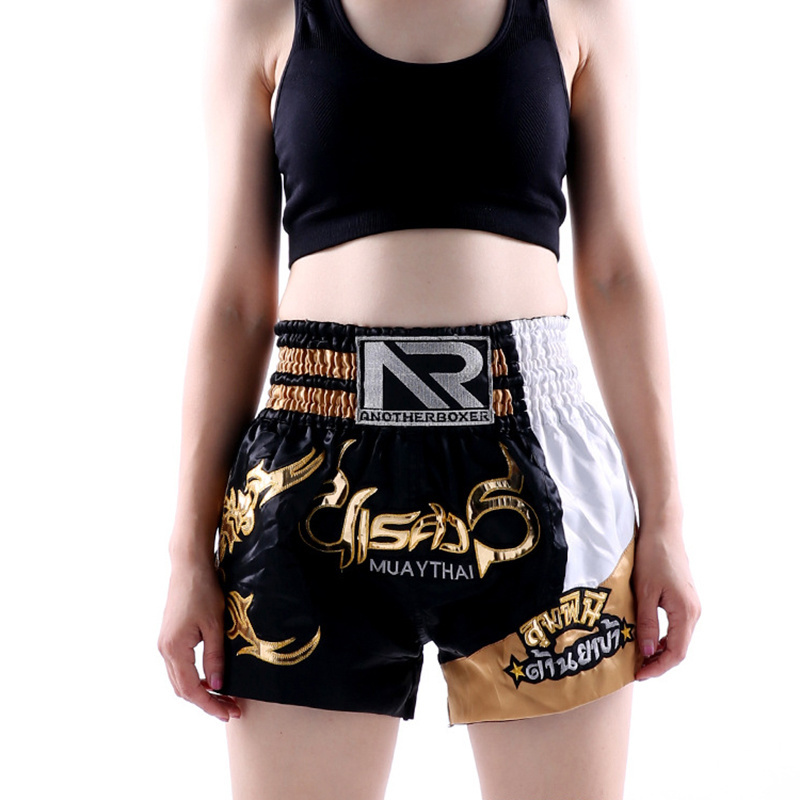 factory customized women thai shorts personal custom XS S M L XL XXL XXXL Muay Thai Shorts