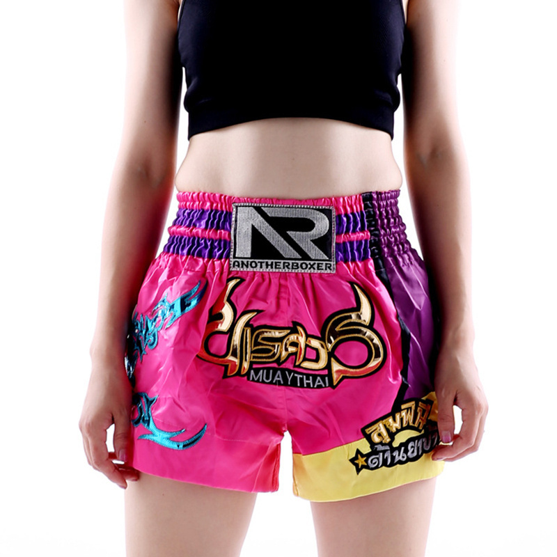 factory customized women thai shorts personal custom XS S M L XL XXL XXXL Muay Thai Shorts