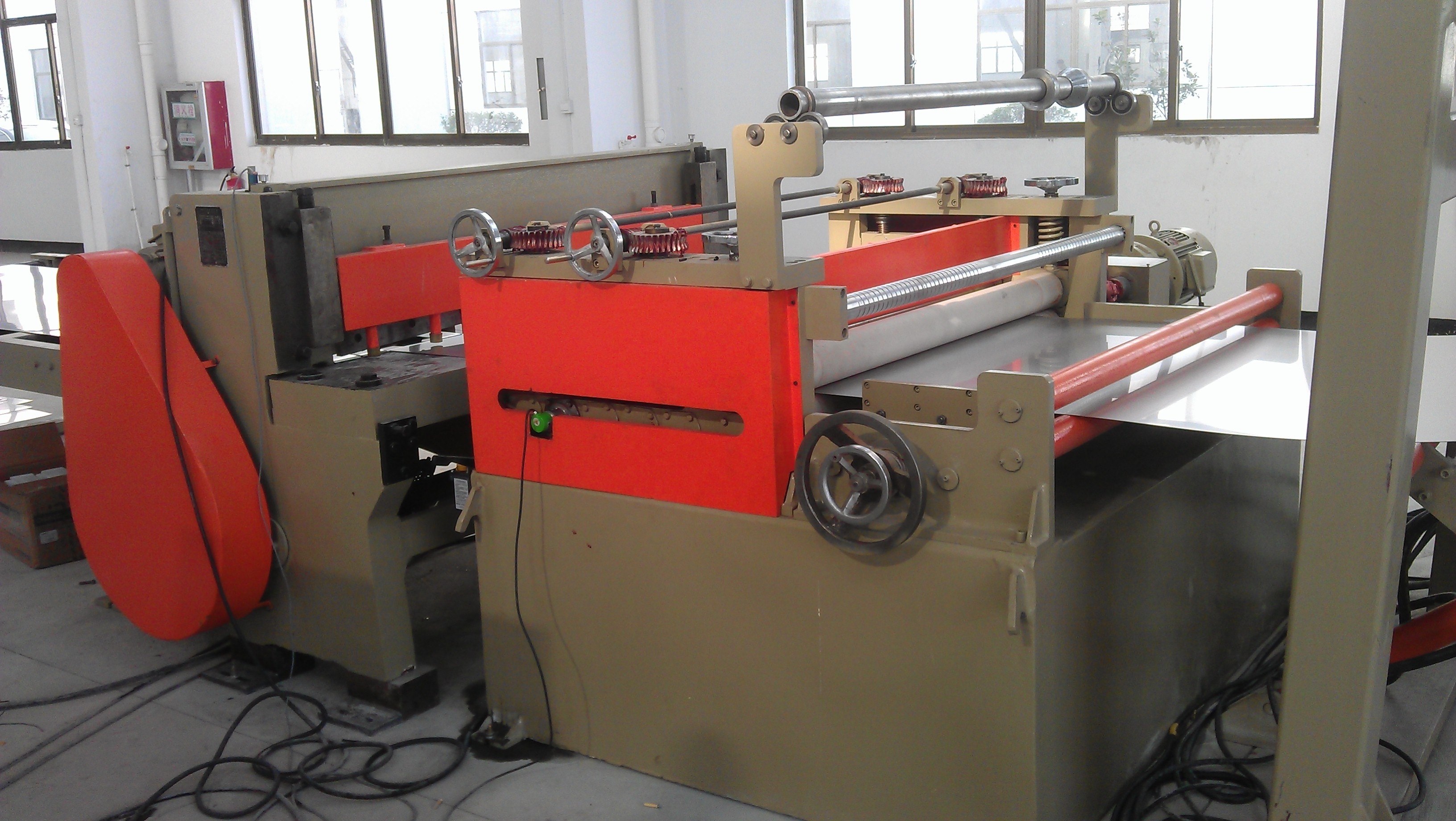 Automatic Steel Coil cut to length line machine