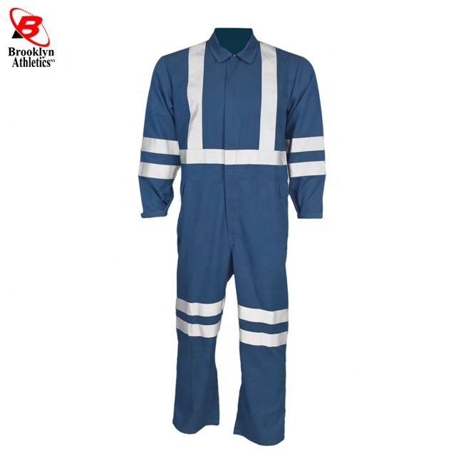 Hi Viz Safety Coveralls Overalls Boiler Suit Men's  Reflective Tape Workwear Yellow