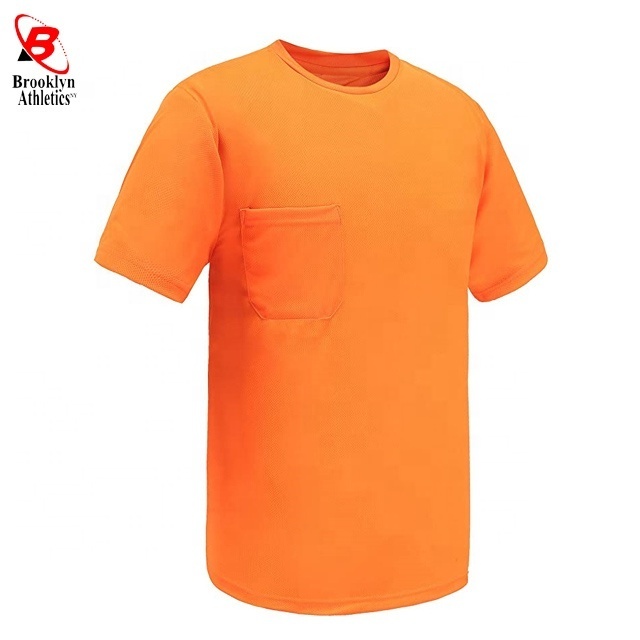 Safety T-Shirt Long Sleeve Breathable Shirt Cooler High Visibility Shirt Cotton Down Waistcoats style