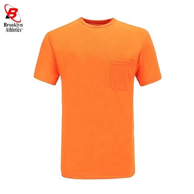 Safety T-Shirt Long Sleeve Breathable Shirt Cooler High Visibility Shirt Cotton Down Waistcoats style