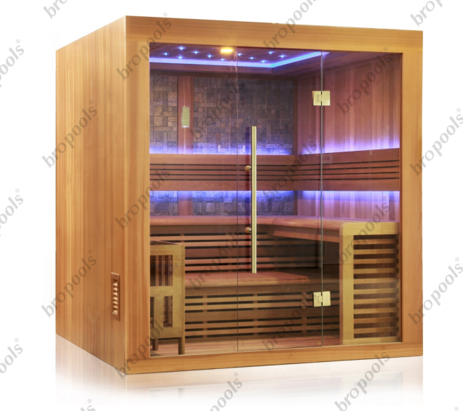 Health and Well-being Experience High-Tech Comfort with Our Luxurious 4-Person Infrared Sauna for Far Infrared Bliss