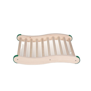 S Shape Pine Wooden Sauna Backrest Sauna Accessory for Sauna Room