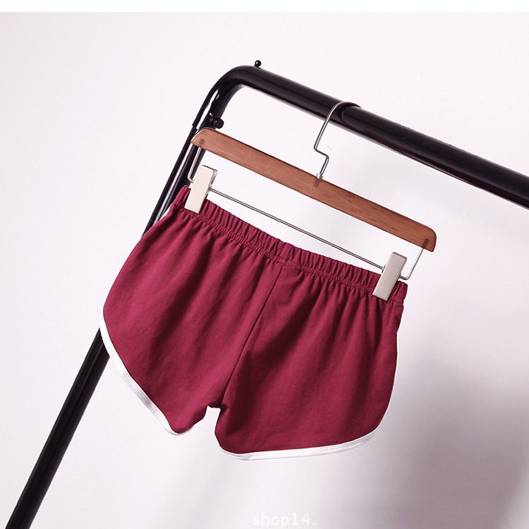 Women Running Shorts All-match Loose Solid Soft Casual Short Femme Summer Street Shorts Women Elastic Waist Short Pants