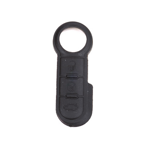 BDP1207 3-Button Remote Control Flip Key Rubber Button Pad Buttons for Ducato Doblo Punto 500 Bravo Fiorino 71749374