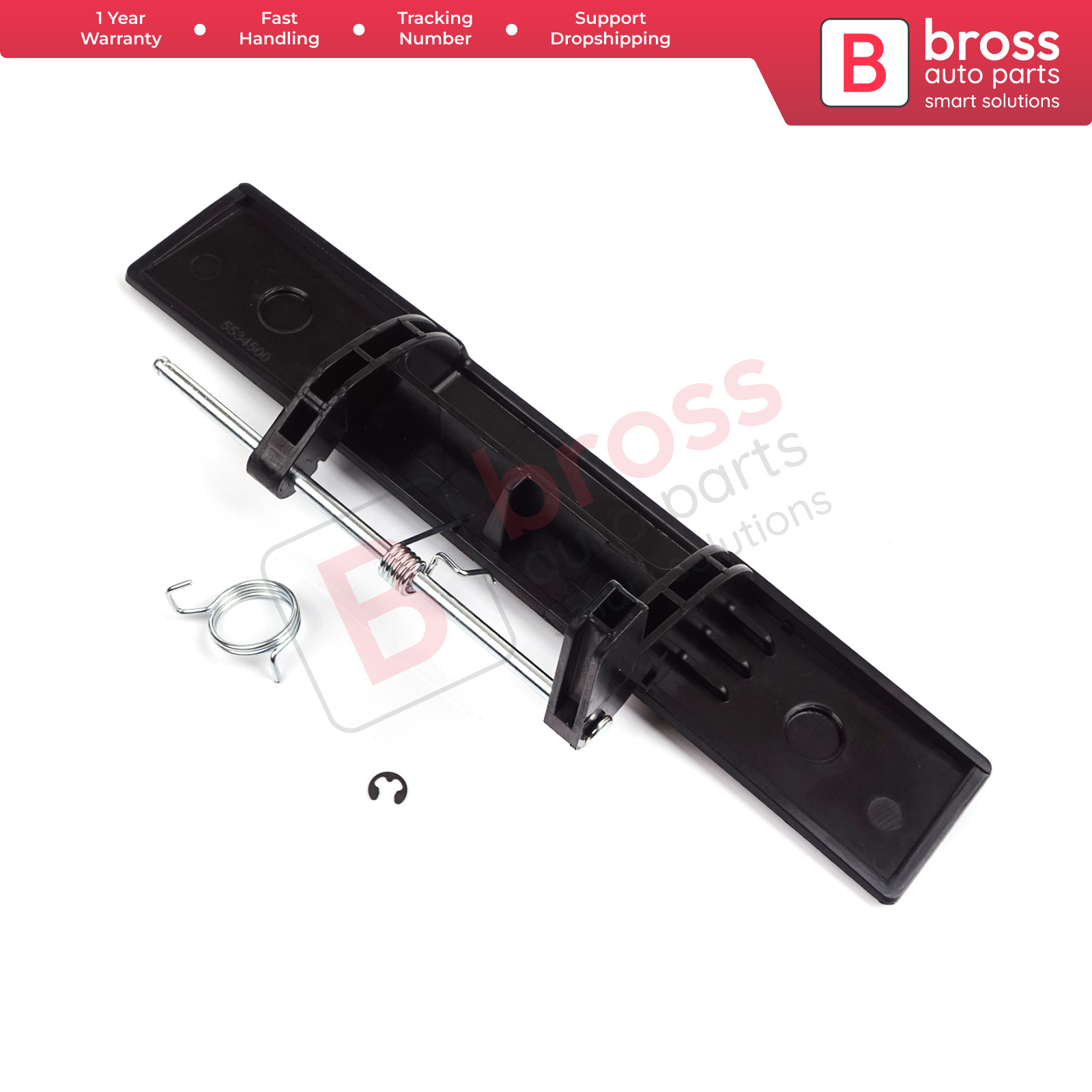 BDP1267-2 Rear Trunk Opener Handle for Navara Pickup Truck MK2 D40 2004-2013 90606-EA810 Bross Auto Parts Made In Turkey