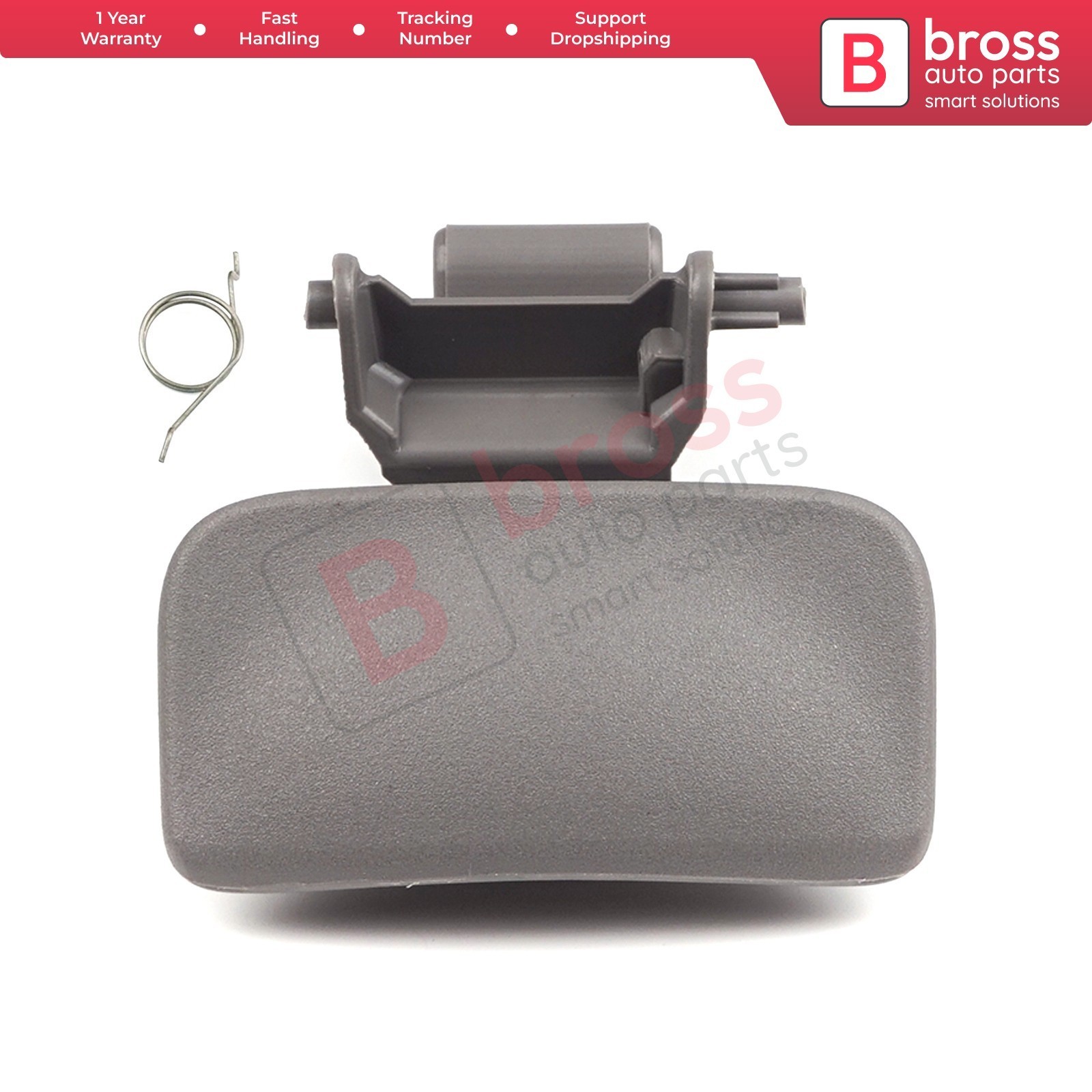 BDP1159 Glove Box Lid Handle Button Opener Gray 8200078820 For Megane MK2 Clio MK3 Bross Auto Parts Made In Turkey