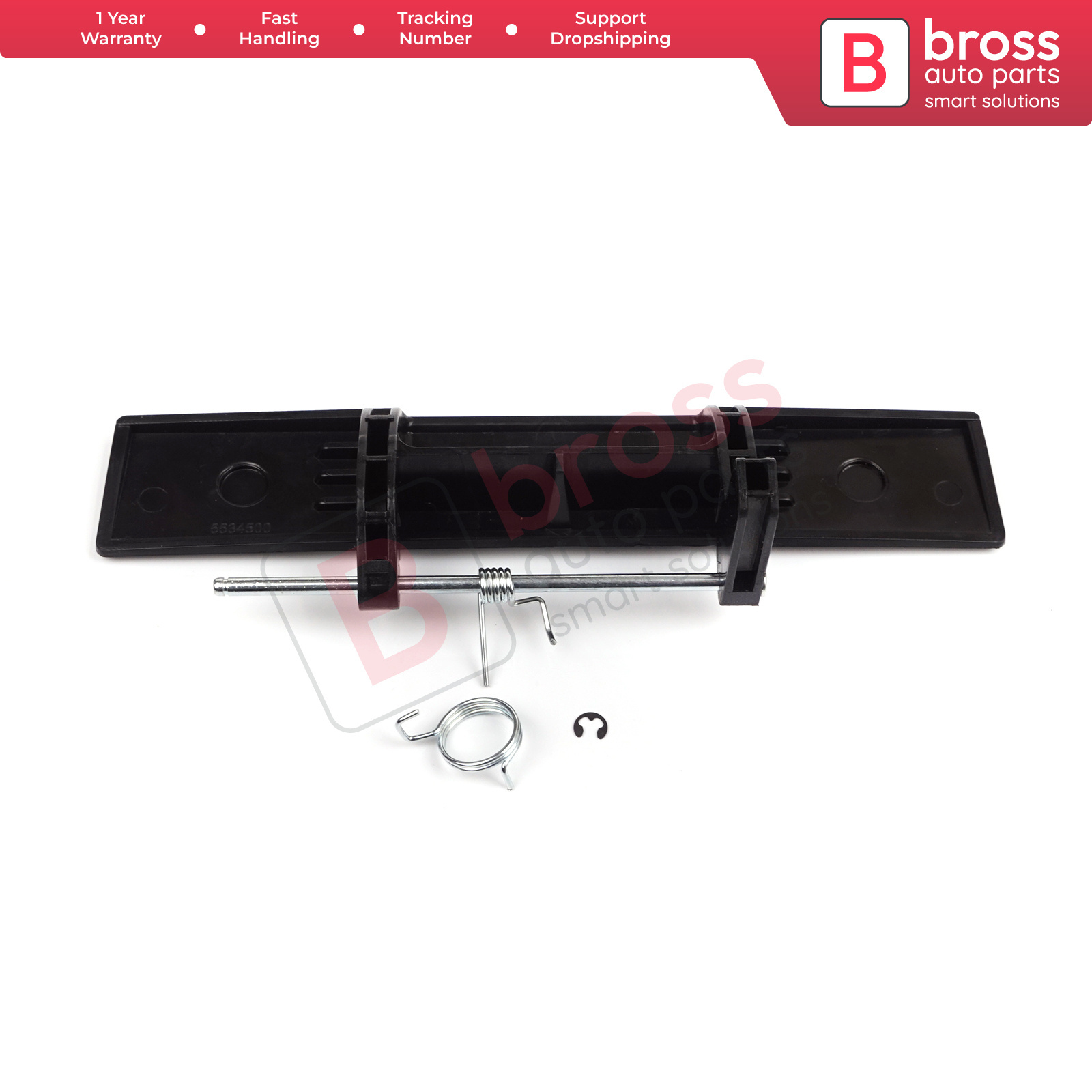 BDP1267-2 Rear Trunk Opener Handle for Navara Pickup Truck MK2 D40 2004-2013 90606-EA810 Bross Auto Parts Made In Turkey