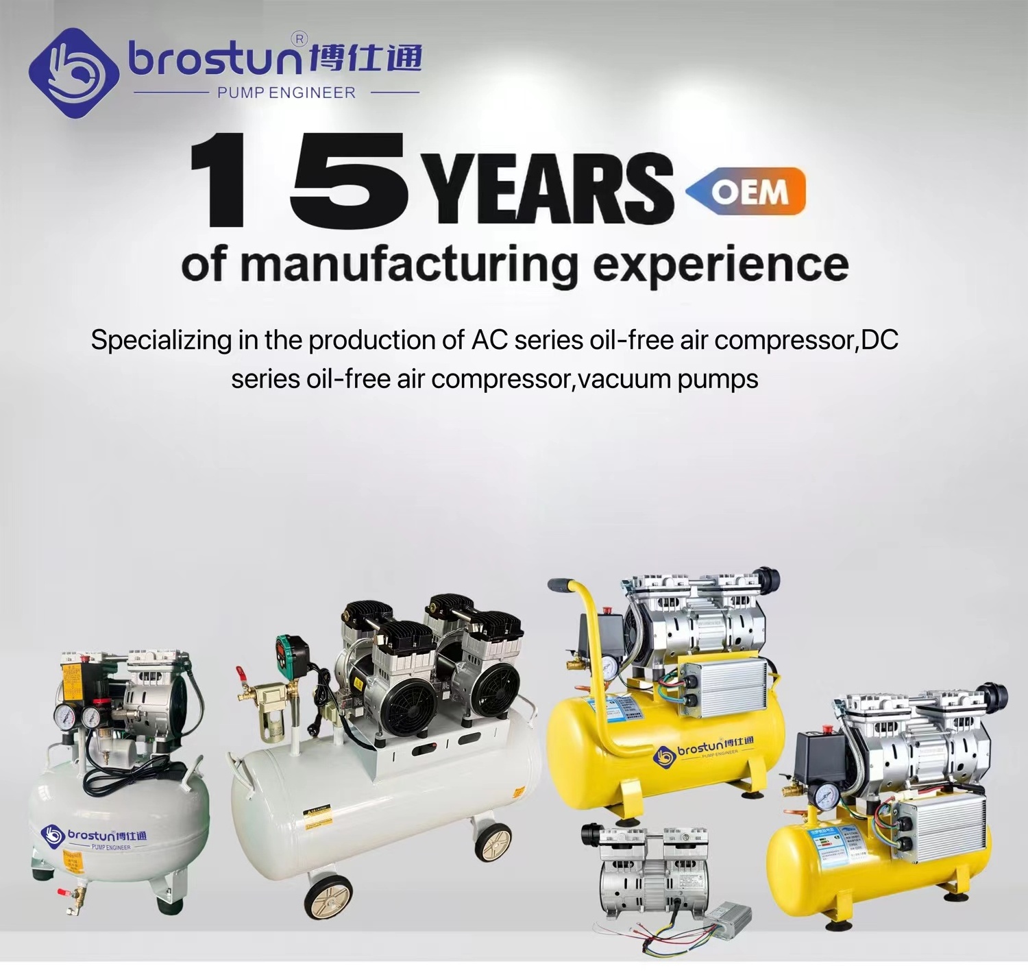 Battery air compressor for Industrial bvehicle-mounted DC48v oil free silent air compressor small piston portable air compressor