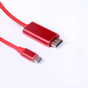 High Quality 2m HD 4K 60Hz USB c to HDTV cable  type c Micro USB to HDTV cable Adapter  to TV/Projector