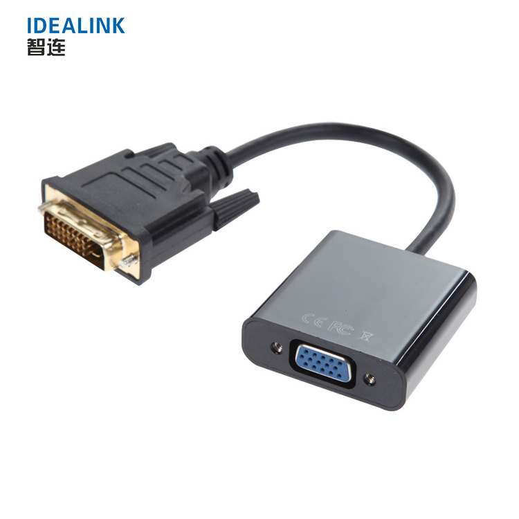 DVI Male to VGA Female Video Converter Adapter for TV PS3 PS4 DVI to VGA Adapter