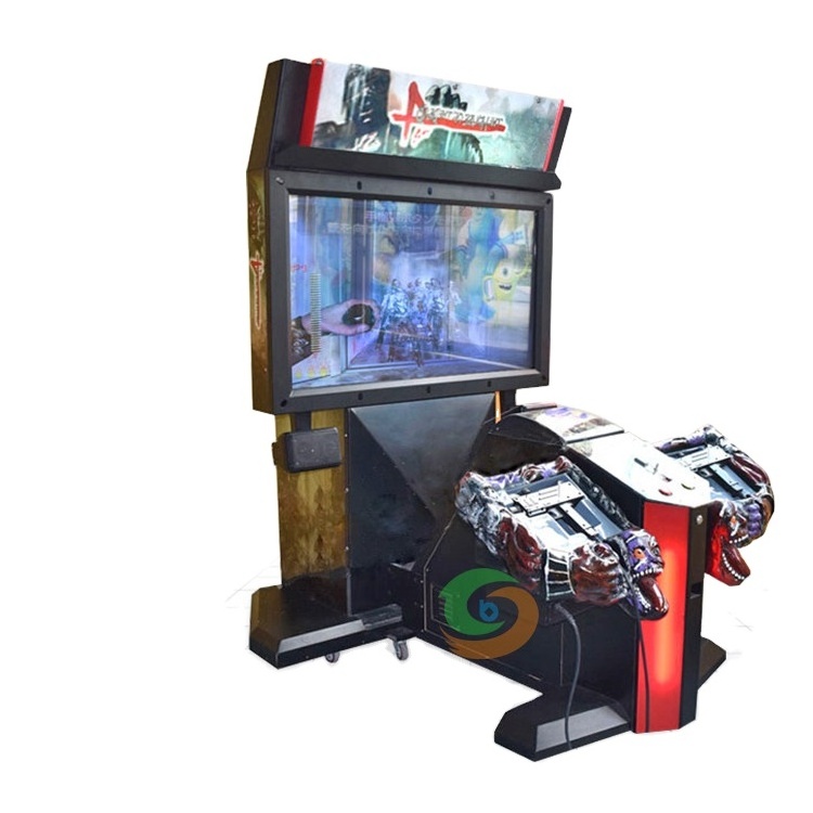 55 inch amusement park the house of dead 4 coin operated shooting Zombies simulator arcade video game machine