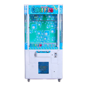 Hot sale gift claw crane vending arcade game machine coin pusher cut ur prize game for theme park