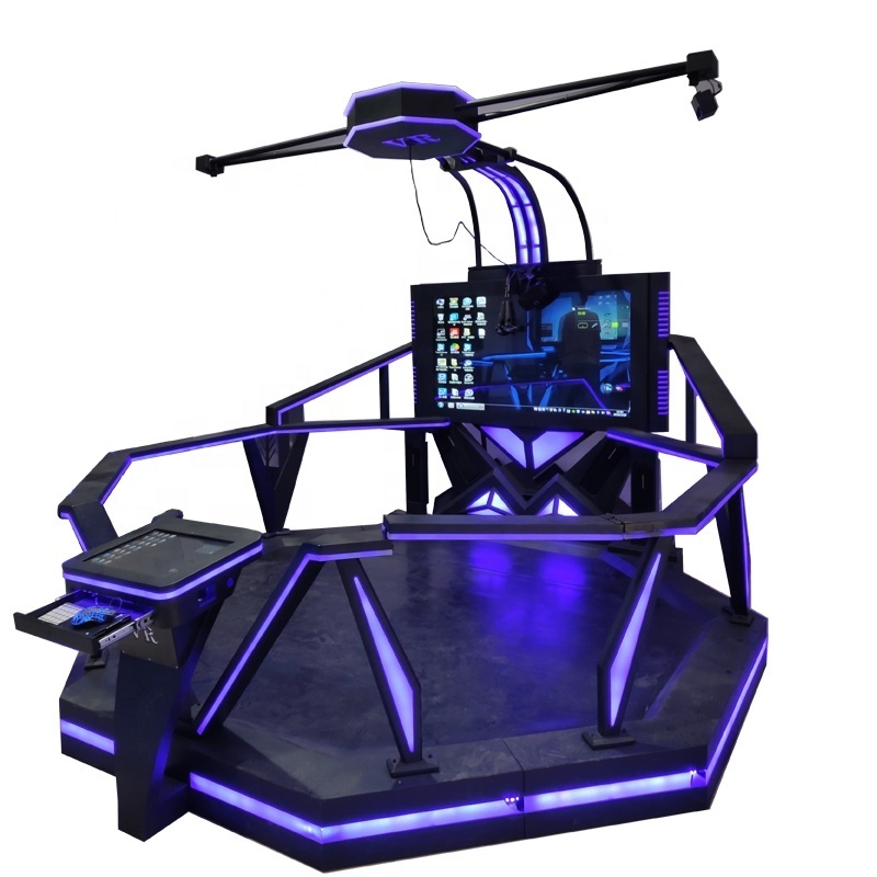 Hottest selling product Shooting Interactive VR walking space platform VR Space walker indoor amusement