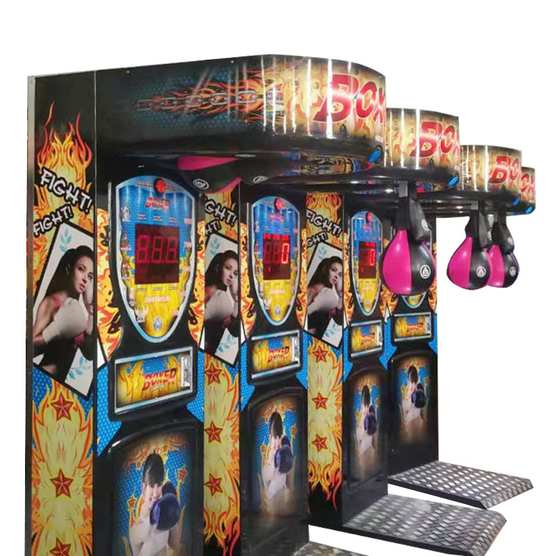 oem odm indoor amusement coin operated arcade boxing punch game machine ultimate box game machine for event