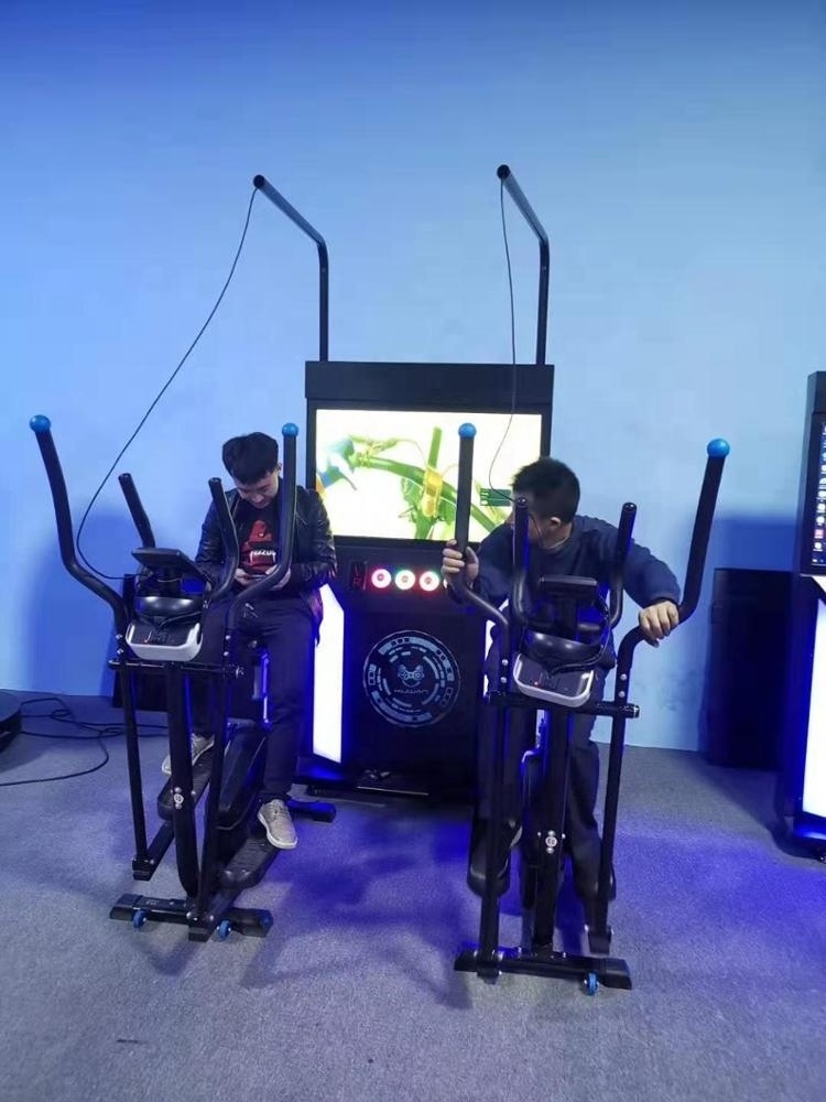 2020 newest earn money vr sport magic racing vr bike simulator for gym exercise