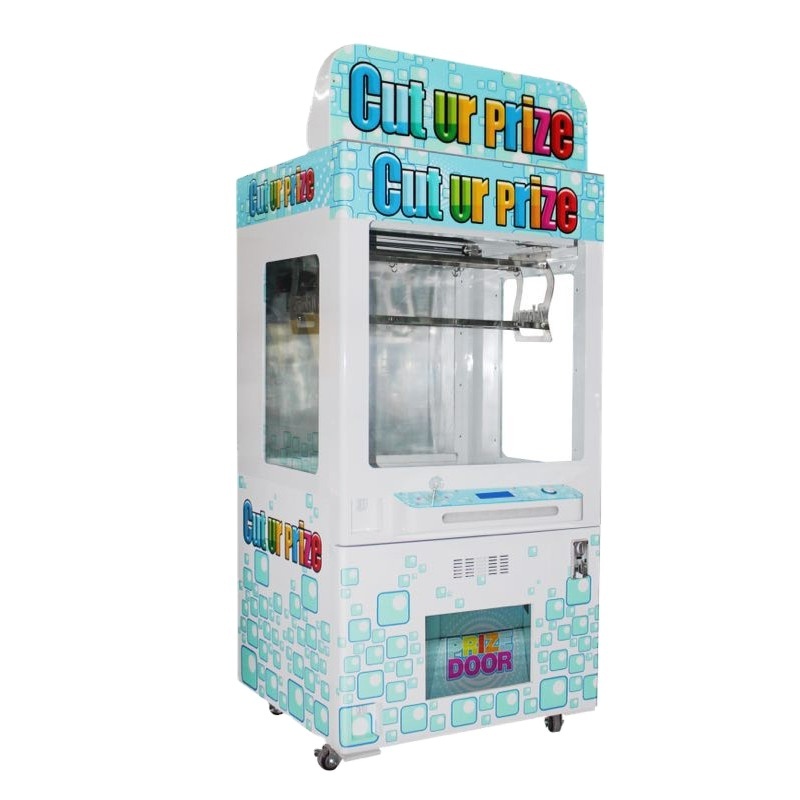 cut ur prize toy scissors crane machine coin operated scissors cut gift arcade games claw machine with high profits