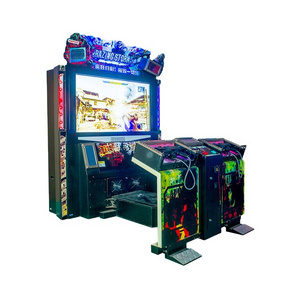 Perfect attack electronic video games type razing storm coin operated shooting simulator arcade machine