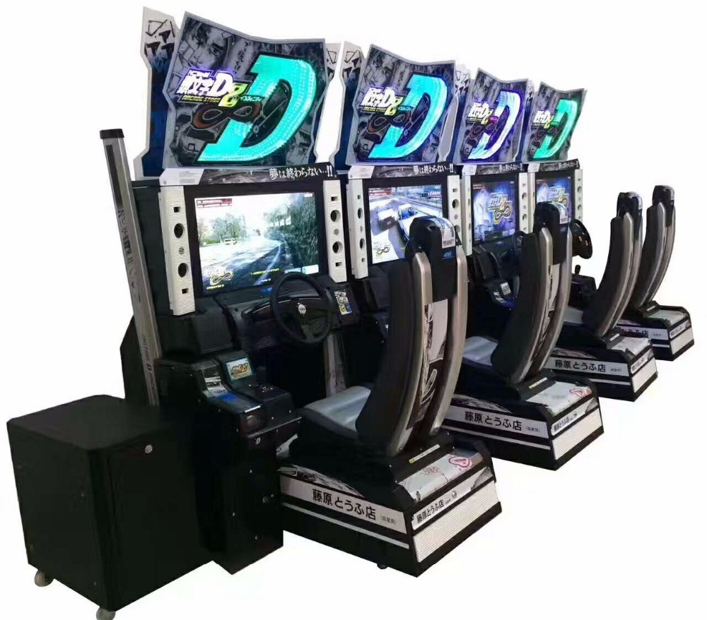 hot selling products Initial D arcade machine simulator racing arcade machine  coin operated car machine for amusement park