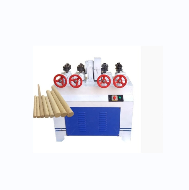 Wooden Round Stick / Wood Broomstick Making Machine / Wood Dowel Making Machine for Broom Handle Round Shovel Stick