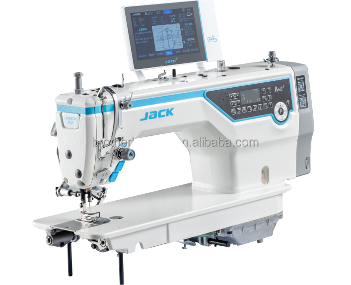 JACK Brand New A60 Single Needle Lock stitch Industrial Sewing Machine with Big Touch Screen