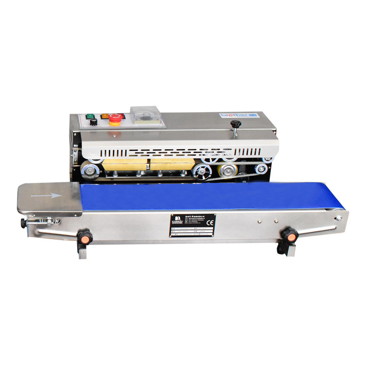 Brother Automatic Aluminum Plastic Bag Packing Sealing Machine,Continuous Band Sealer