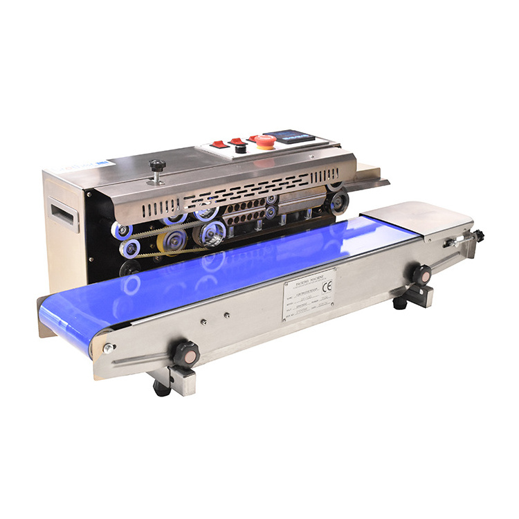 Brother Automatic Aluminum Plastic Bag Packing Sealing Machine,Continuous Band Sealer