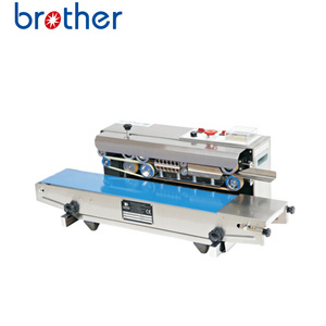 Brother Automatic Aluminum Plastic Bag Packing Sealing Machine,Continuous Band Sealer